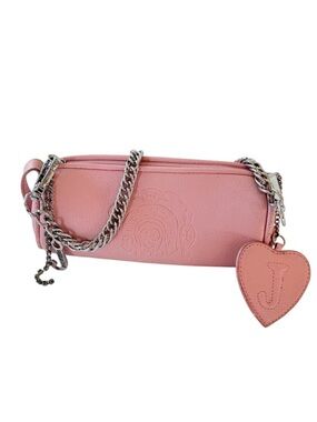 Rare Juicy Couture Vintage Y2K Mini Barrel Bag in Baby Pink